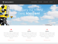 strona internetowa dla geodety