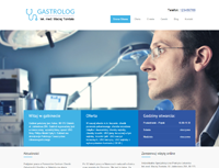 strona internetowa dla gastrologa